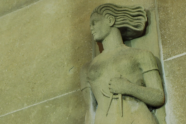 Mather's Wall Statue [#64]  - Click for previous