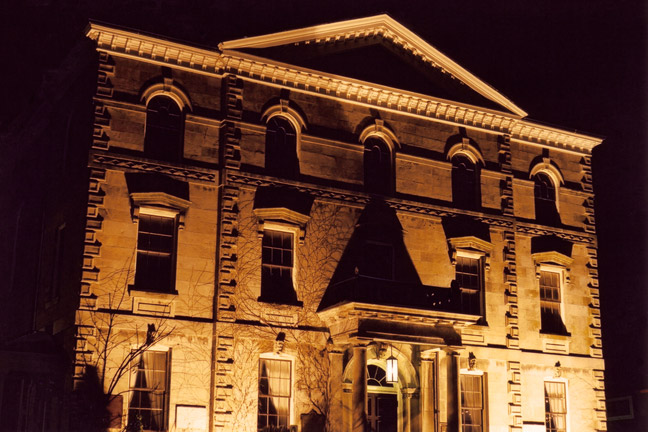 Court House At Night [#77]  - Click for previous