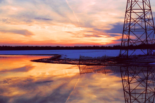 Reflection At Sunset [#81]  - Click for previous